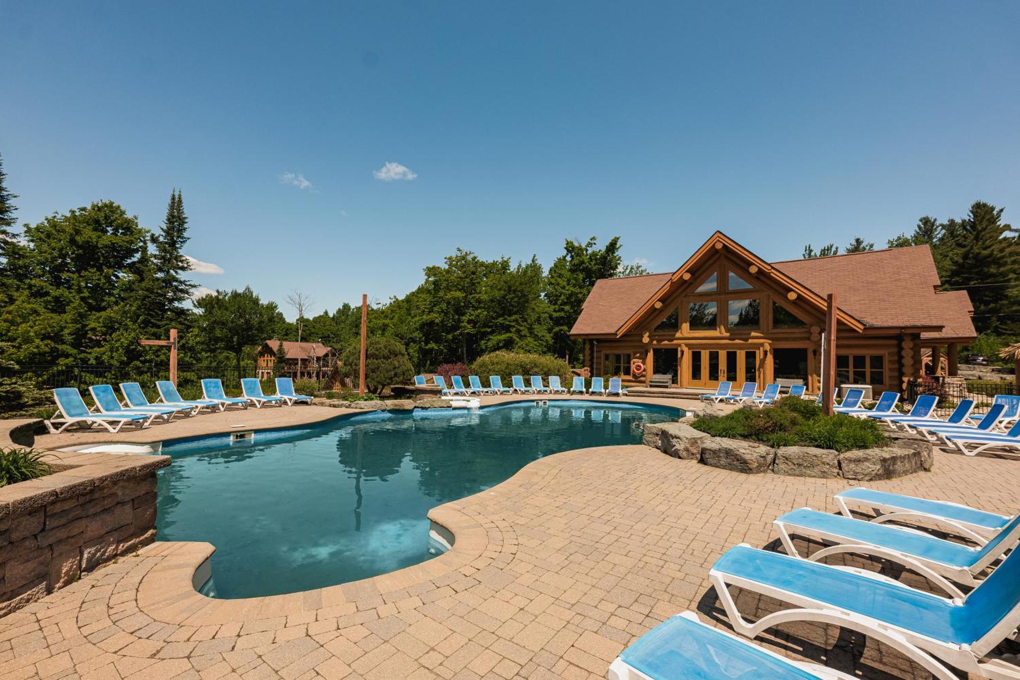 Fiddler Lake Resort Chalet 53 Cerf Mille-Isles Kültér fotó