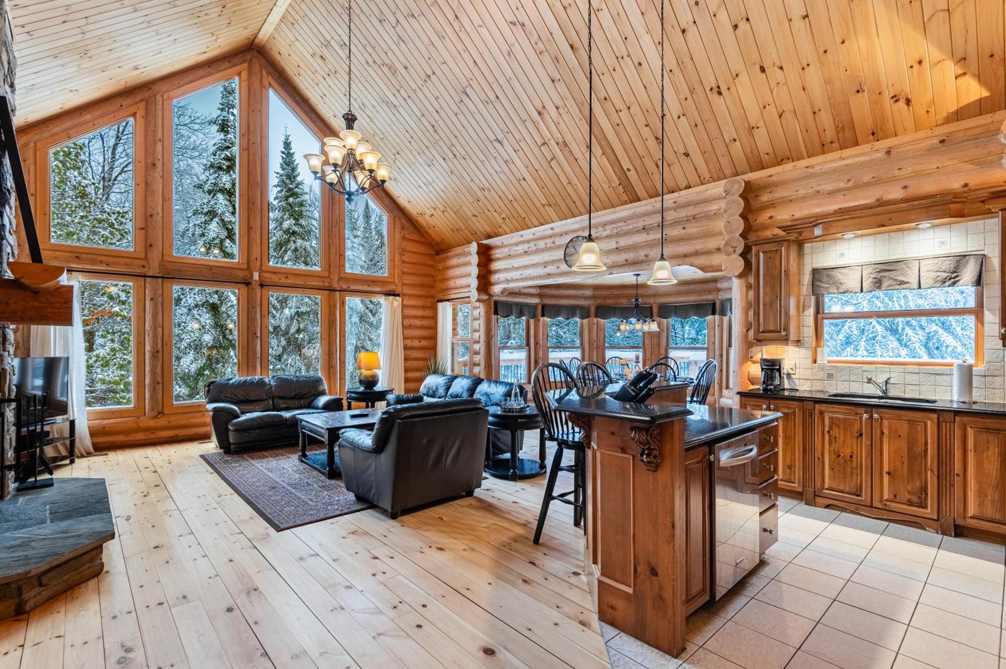 Fiddler Lake Resort Chalet 53 Cerf Mille-Isles Kültér fotó