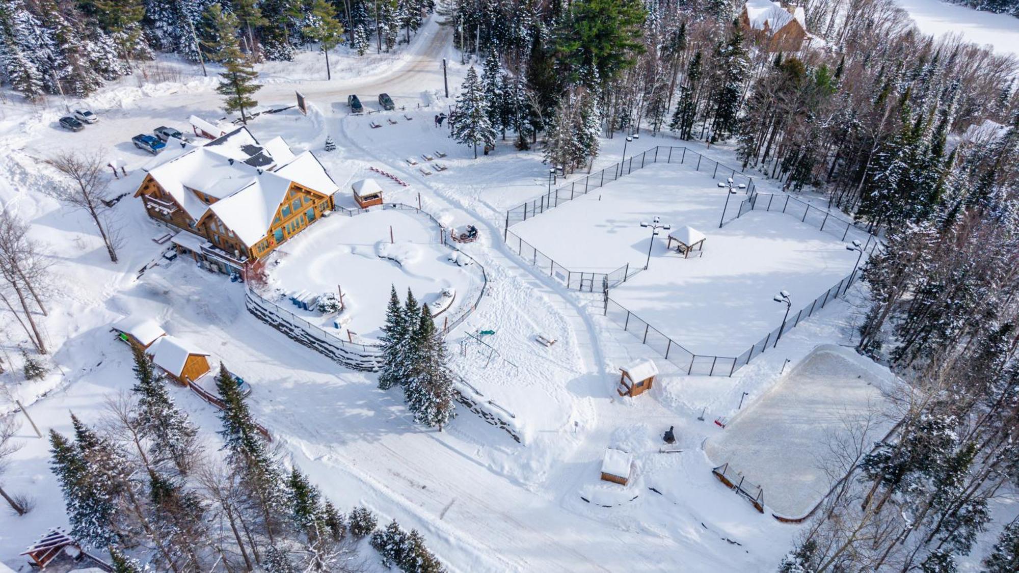 Fiddler Lake Resort Chalet 53 Cerf Mille-Isles Kültér fotó